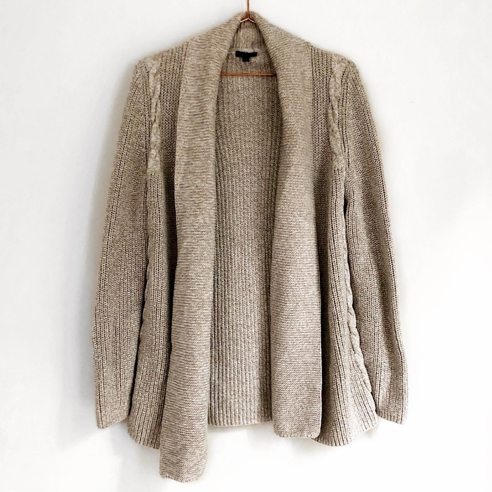 Talbots Chunky Knit Open Cardigan Sweater Women’s Size XS